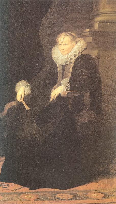 Dyck, Anthony van The Genoese Senator\'s Wife Germany oil painting art
